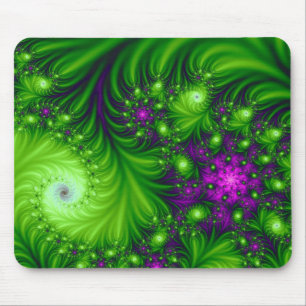 Eye Candy Cute Colourful Abstract Floral Art Mouse Mat