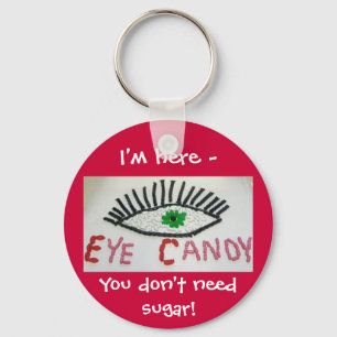 Eye Candy Keychain