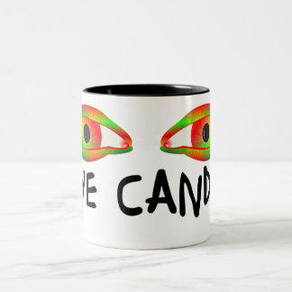 Eye Candy Two-Tone Coffee Mug