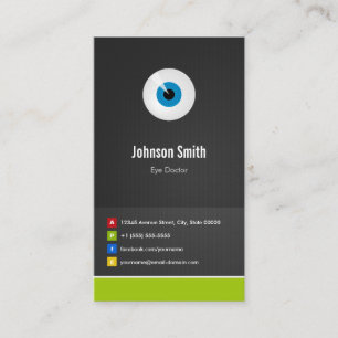 Eye Care Eye doctor - Optical Creative Innovative Business Card