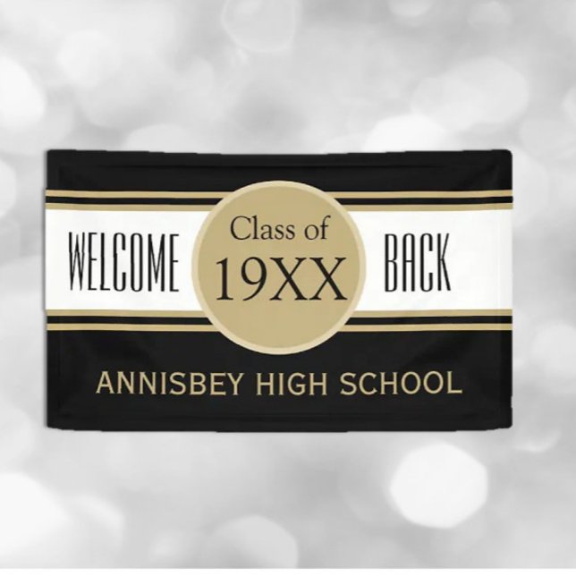 Eye catcher! Custom Class Reunion Welcome Banner (Creator Uploaded)