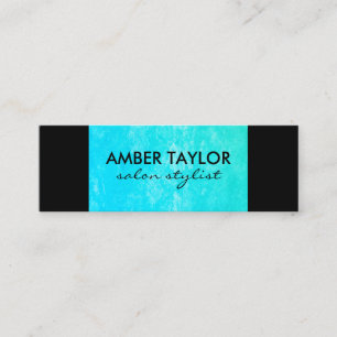 Eye Catching Colourful Grunge Mini Business Card