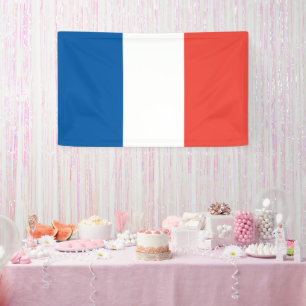 Eye-Catching France Banner for National Pride Disp