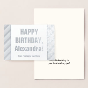Eye-Catching "HAPPY BIRTHDAY" Card