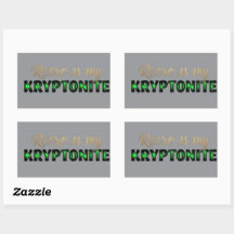 eye catching rectangular 80's/90's stickers