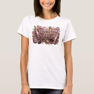 Eye-Catching Red BOTTLE POPPER Shirt Design