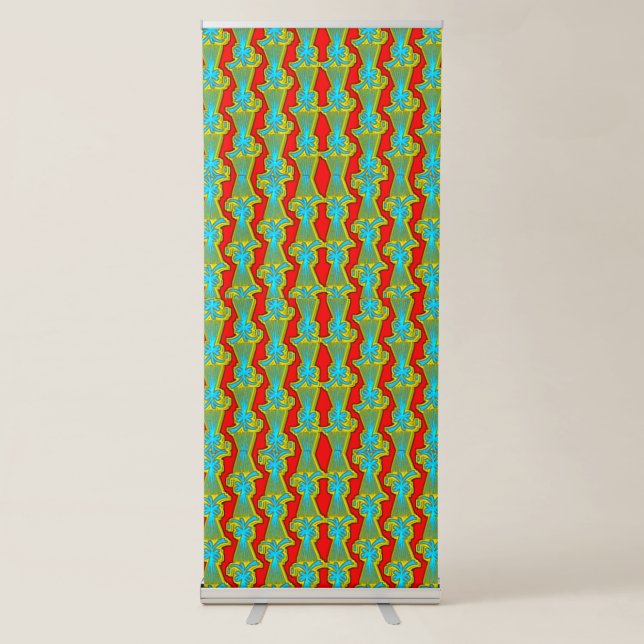 Eye-Catching Vertical Retractable Banner – Colorfu (Front)