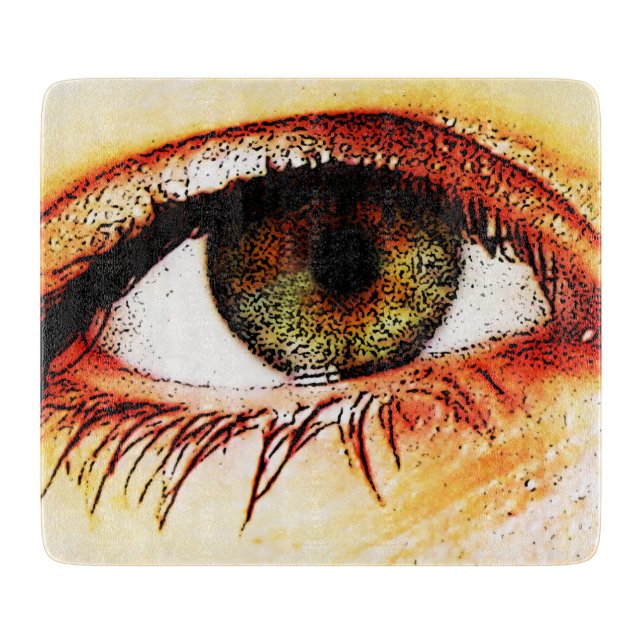 Eye cba cutting board (Front)
