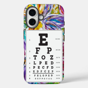 Eye Chart for iPhone Optical 16 Case