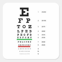Eye Chart-Themed Optometry Design 