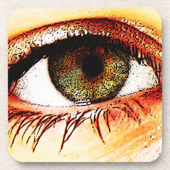 Eye coastercna coaster (Front)