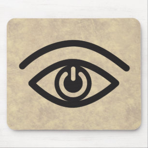 Eye Contact Mouse Mat