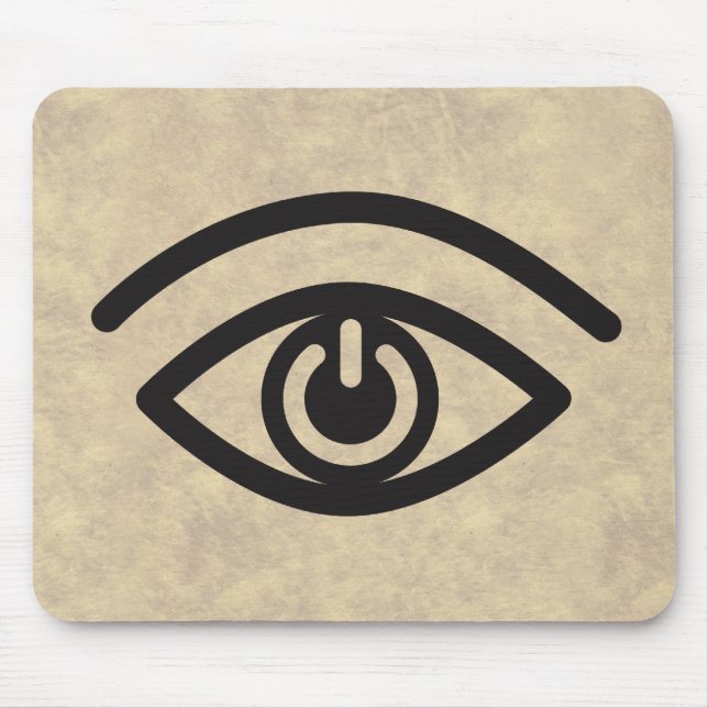 Eye Contact Mouse Mat (Front)