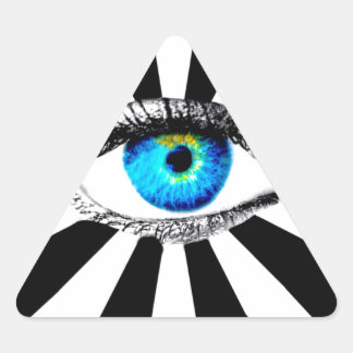 eye d...jpg triangle sticker