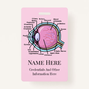 Eye Diagram ID Badge