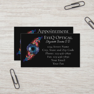 Eye Doctor   Eye Exam   Optometrist Business Card