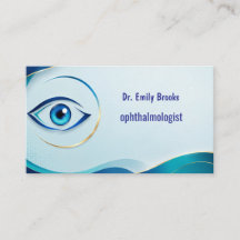 Eye Doctor Medical Appointment Business Card