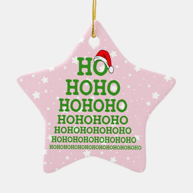 Eye Doctor Ornament - Custom Ceramic Gift (Front)