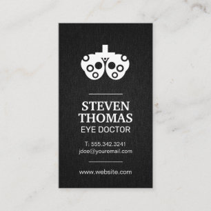 Eye Doctor   Phoropter Business Card