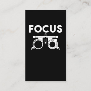 Eye Doctors Humour Funny Opticians Business Card