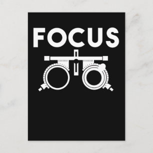 Eye Doctors Humour Funny Opticians Postcard