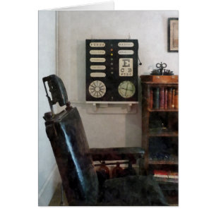 Eye Doctor's Office with Eye Chart