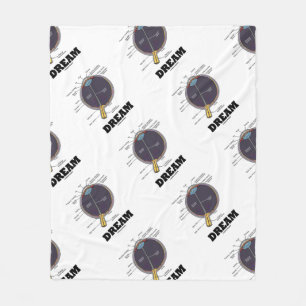 Eye Dream Anatomical Human Eyeball Humour Fleece Blanket