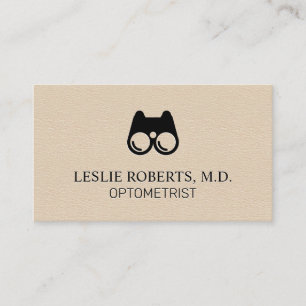 Eye Equipment Optometrist Business Card