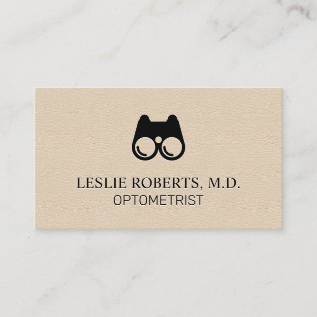 Eye Equipment  | Optometrist Business Card (Front)
