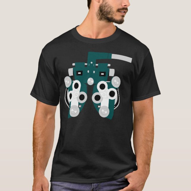 Eye Exam Equipment T-Shirt (Front)