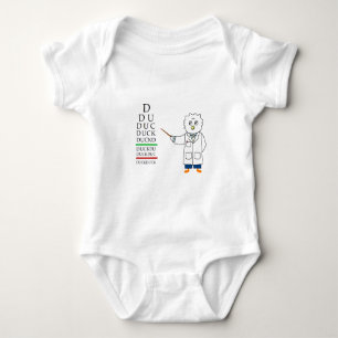 Eye Exam (optometrist) Baby Bodysuit