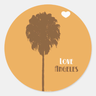 eye feel sticky classic round sticker