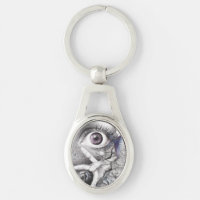 Eye fish and hand Dark Surreal art Cool drawing