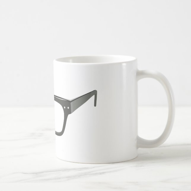 Eye Glasses Coffee Mug (Right)