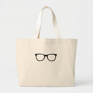 Eye Glasses Large Tote Bag