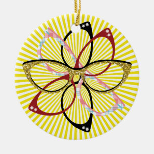 Eye Glasses - SRF Ceramic Tree Decoration