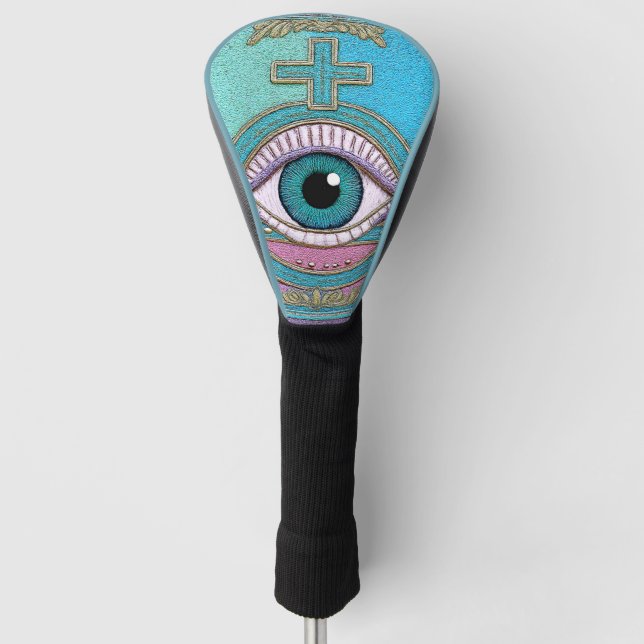 Eye Golf Head Cover (Front)