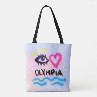 Eye Heart Olympia Tote Bag