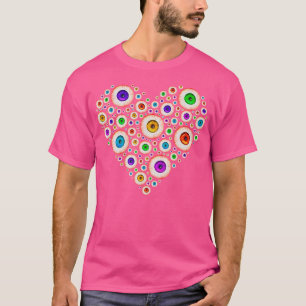 Eye Heart Optometry Ophthalmology Eye Doctor Optom T-Shirt
