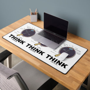 Eye (I) Think Anatomical Geek Humour Desk Mat