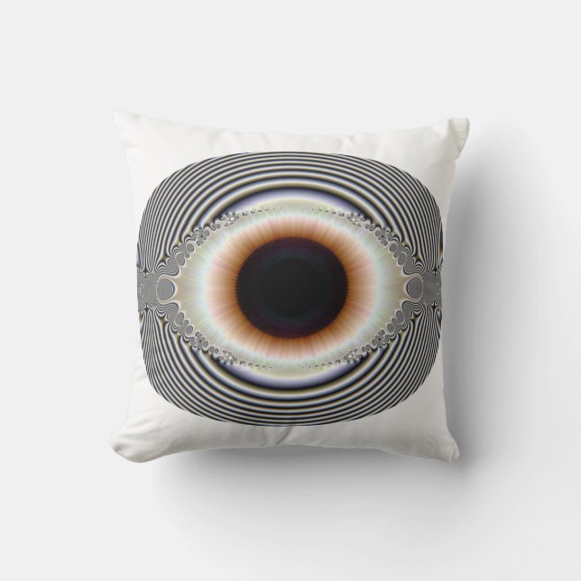 eye in circles cushion (Front)