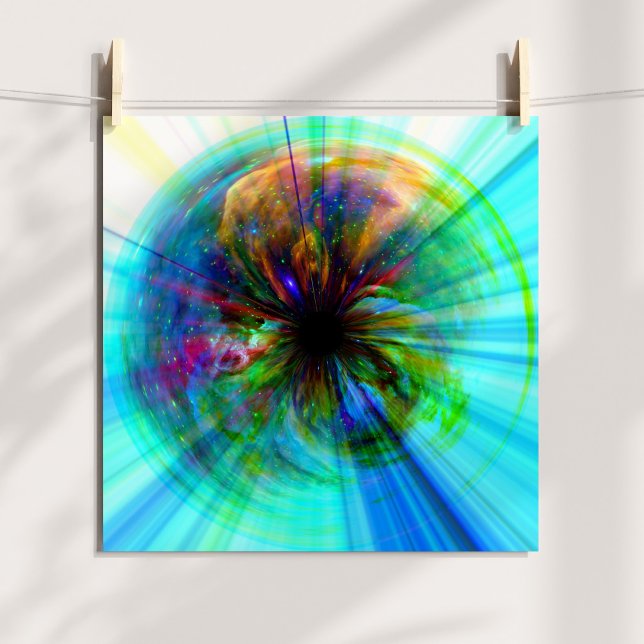 Eye in Orion Unique Digital Space Art Poster (Eye in Orion Unique Digital Space Art Poster)