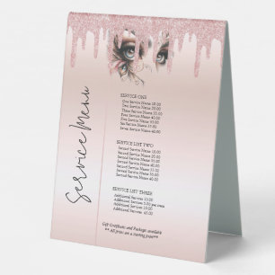 Eye Lashes Blush Pink Dripping Glitter Price List