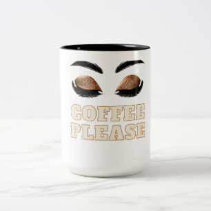 Eye Lashes Coffee Mug