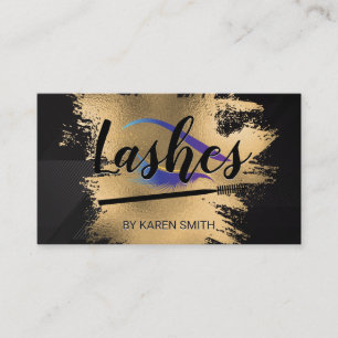 Eye Lashes   Women Beauty Appointment Card