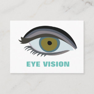Eye Lens Vision Care Business Card