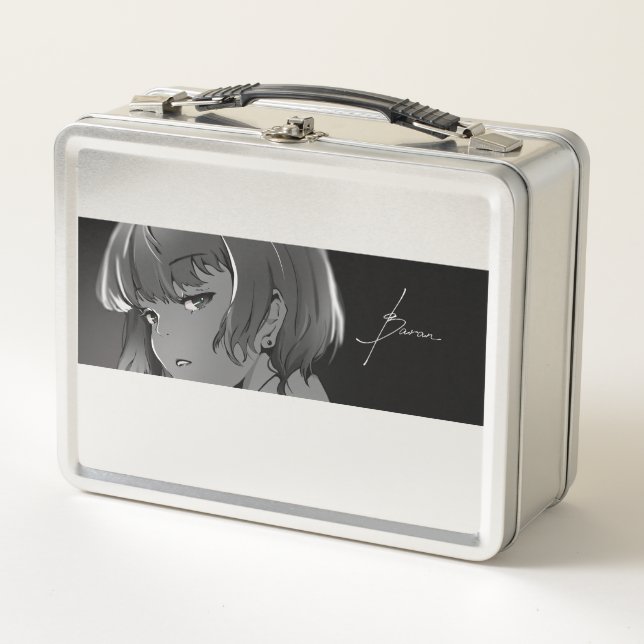 【Eye line】 Metal Lunch Box (Front)