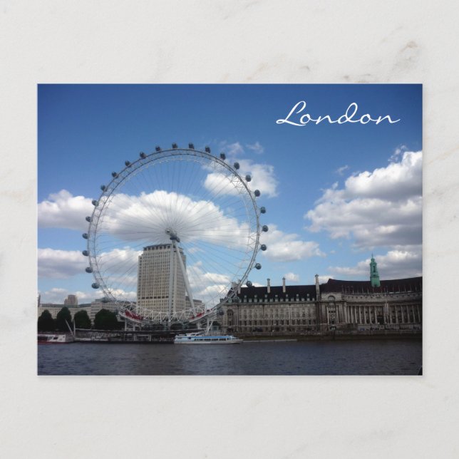 eye london wheel postcard (Front)