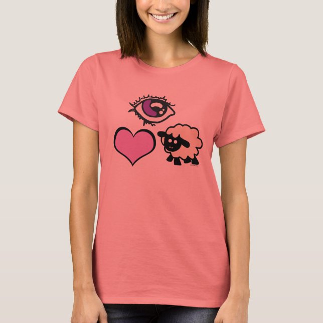 Eye Love Ewe T-Shirt (Front)