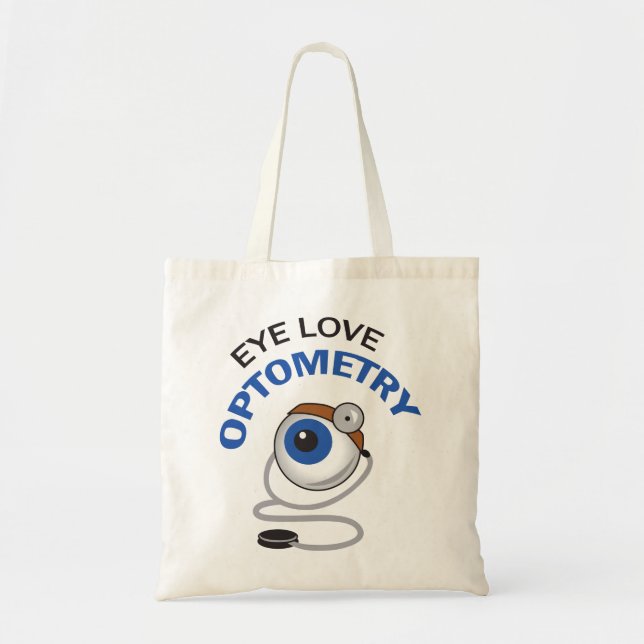 Eye Love Optometry Tote Bag (Front)
